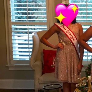 Ashley Lauren dress (Girls) Champagne color